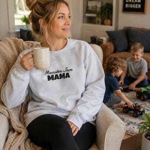 Monster Jam MAMA Crewneck Sweatshirt