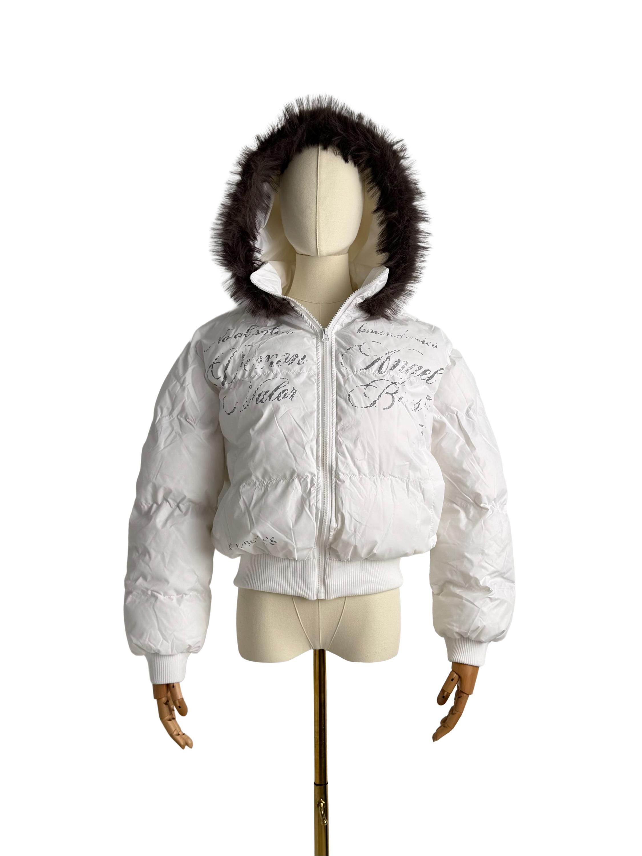 Y2k Puffer Jacket Fur - Etsy Canada