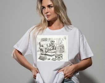 Diseño de camiseta con ilustración vintage de suricata, gráfico retro de animales en formato PNG (descarga digital).
