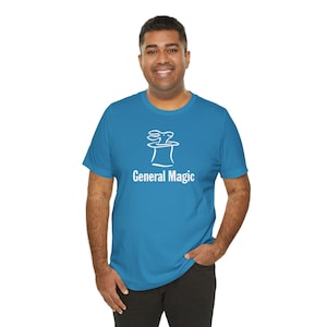 Camiseta de manga corta General Magic Apple Magic Link Vintage Retro PDA