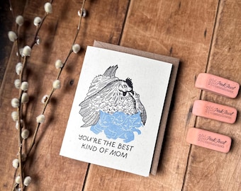Hen Mother's Day Card