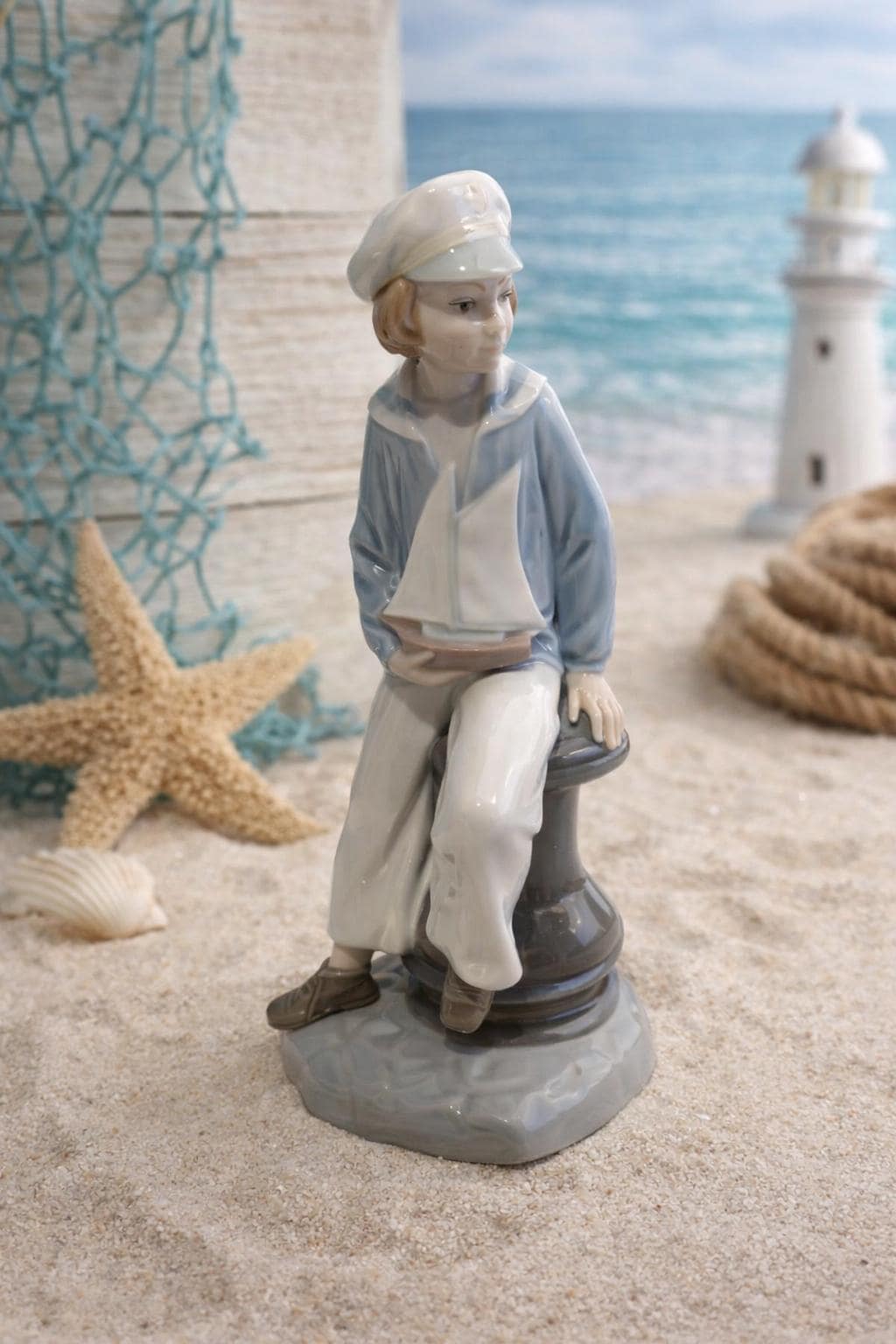 Lladro White Boy - Etsy