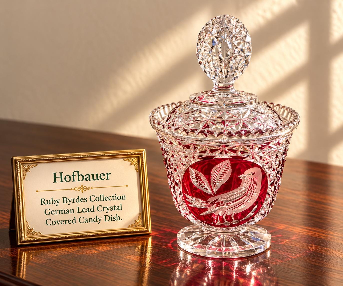 Hofbauer Crystal Candy Dish - Etsy