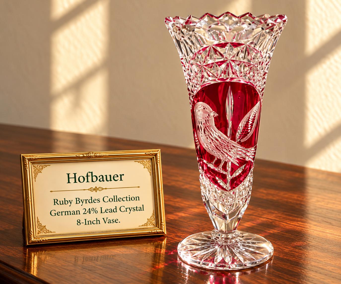 Hofbauer Red Crystal - Etsy
