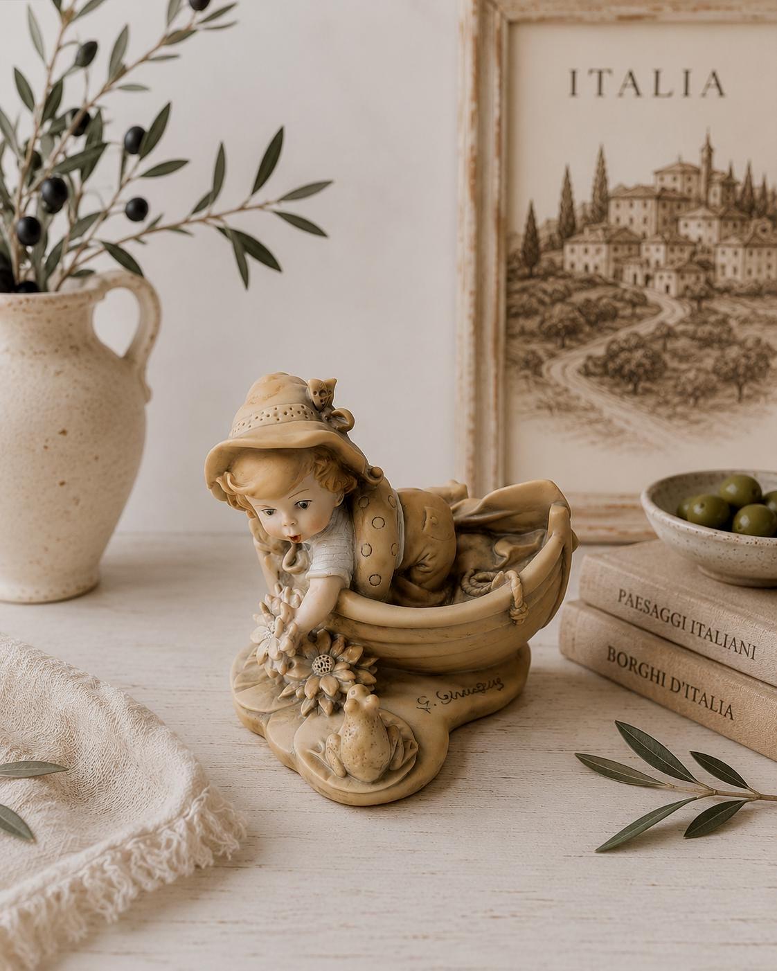 Capodimonte Figurine Boy and Girl - Etsy