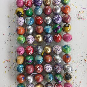 CASCARONES, Confetti Eggs 5 Dozen - Fiesta, Party, Easter Eggs FUN- 60 Eggs