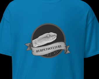 Vogels Pit Viper Female -  Snake Illustration Shirt - Classic Unisex Tee - Reptile Lover Gift - Everyday Graphic