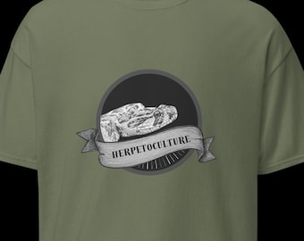 Puff Adder -  Snake Illustration Shirt - Classic Unisex Tee - Reptile Lover Gift - Everyday Graphic