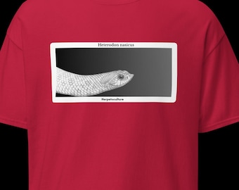 Heterodon nasicus -  Snake Illustration Shirt - Classic Unisex Tee - Reptile Lover Gift - Everyday Graphic