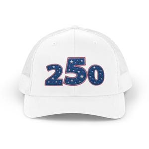 Blau Glitzer 250 Patch Snapback Cap | Fernlastfahrer-Mesh-Hut