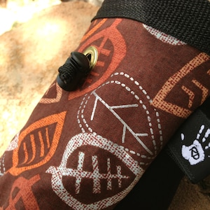 Autumn Leaves Chalkbag Rock Climbing Fleece Lined