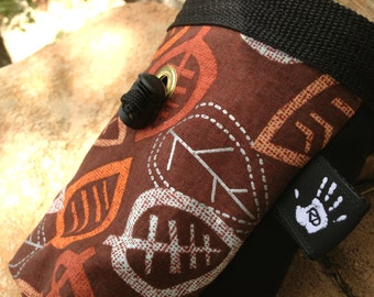 Autumn Leaves Chalkbag Rock Climbing Fleece Lined