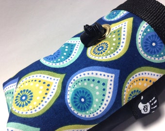 Peacock Climbing Chalkbag Modern Fleece Lined
