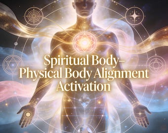 Activación de sanación corporal espiritual a distancia: Alinea la energía, gráfico personalizado