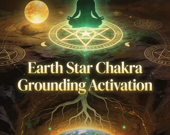 Activación del Chakra Estrella de la Tierra, Sanación Energética a Distancia para la Conexión a Tierra y la Manifestación
