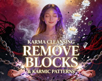 Karma Cleansing Remove Blocks and Karmic Patterns Healing Session