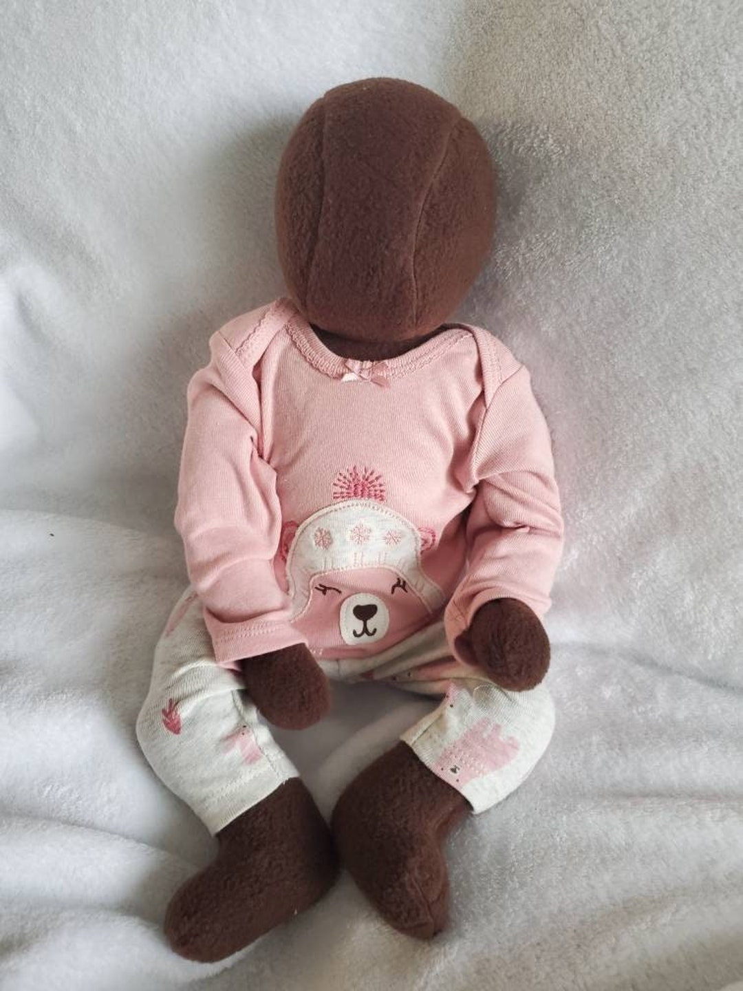 Soft Weighted Preemie Size Newborn Baby Doll, Gender Neutral, Sibling Doll, Therapy, Photo Prop