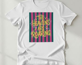 The Heavens Are Roaring PNG, Faith, Spring, Whimsy, Girly Design (Digital Download)