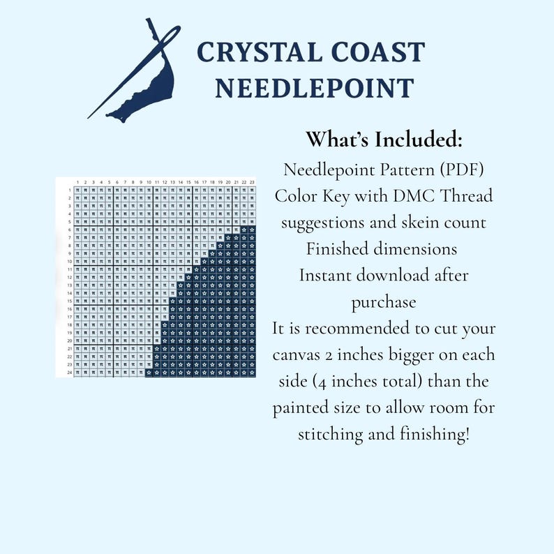 Needlepoint Grid Wrestler Needlepoint Digital Chart | Cross-stitch Pattern Beginner ...