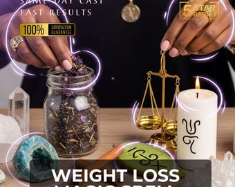 WEIGHT LOSS & Body CONFIDENCE Ritual, body confidence magic, wellness focus, self discipline ritual, motivation energy, healthy habits