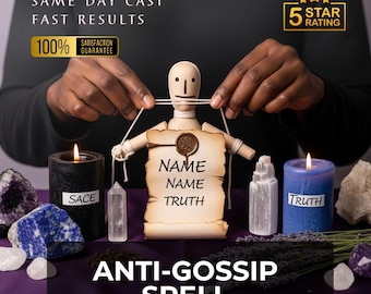 ANTI-GOSSIP Ritual, rumor protection, reputation defense ritual, negative talk blocking magic, social peace, energy boundary