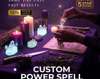 Incantesimo di potere personalizzato, rituale di potenziamento energetico