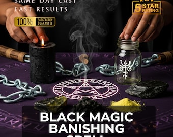 Dark MAGIC BANISHING RITUAL, negative energy removal, spiritual cleansing ritual, dark energy clearing, protection magic, aura purification