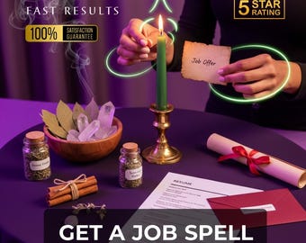 Get A Job Spell, Career Opportunity, Interview Confidence, Work Alignment Ritual