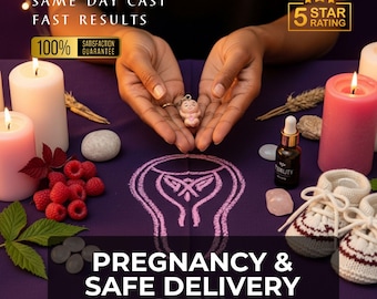 Pregnancy Safe Delivery Ritual, Maternal Protection, Fertility Support, Womb Blessing Energy