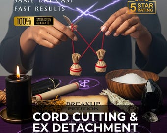 Cord Cutting Ex Detachment Ritual, Emotional Release, Past Relationship Cleansing
