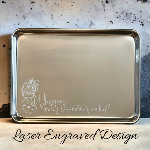 Engraved Cookie Sheet, Personalized Aluminum Baking Sheet, Engraved Sheet  Pan, Custom Cookie Pan, Sheet Tray, Oven Baking Pan, Baker Gift 