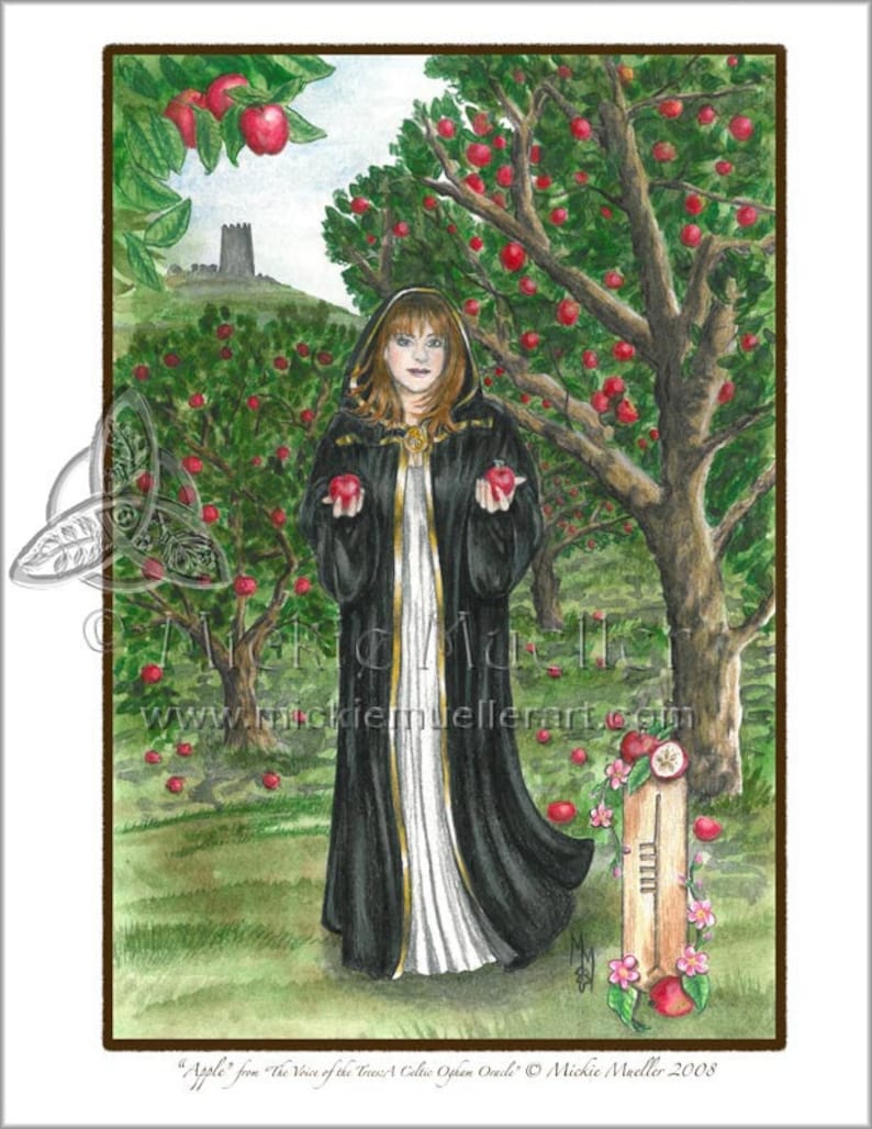 The Apple Card Giclee Print Etsy