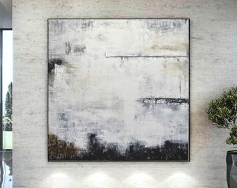 Hand Painted Modern Abstract Painting, Original Extra Large Acrylic Wall Art, Interior Design Artwork, Home Décor For Livingroom, Bedroom