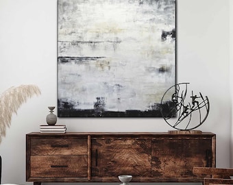 Extra Large Original Abstract Painting Wall Decor High End Oversized Contemporary Art Loft Style Art for Living Room Office Space Artwork