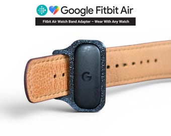 Fitbit Air Watch Band Adapter – Compatible With Apple Watch, Garmin, Leather & Rubber Strap Watches