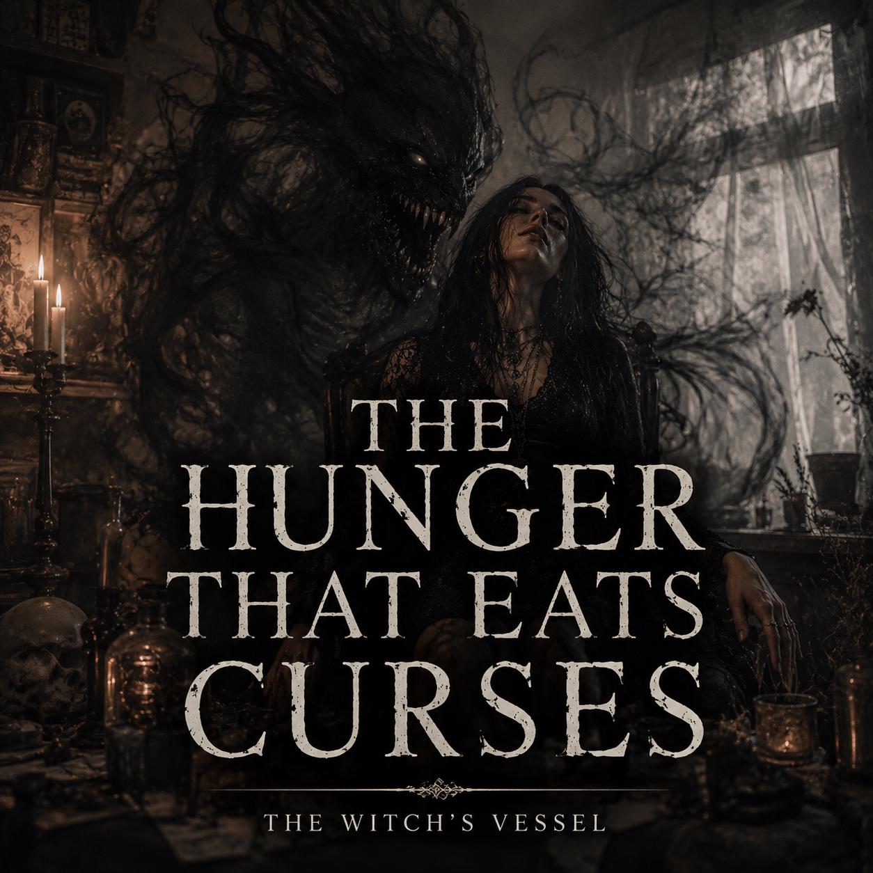 THE WITCH’S VESSEL • The Hunger • Predatory Protection Binding • Evil Eye Cleanser • Hostile Energy Devourer