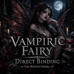 THE WITCH'S VESSEL · Wri-eme Direct Binding · The Vampiric Fairy · Nocturnal Seduction Entity · Emotional Feeding Current · Dream Visitation