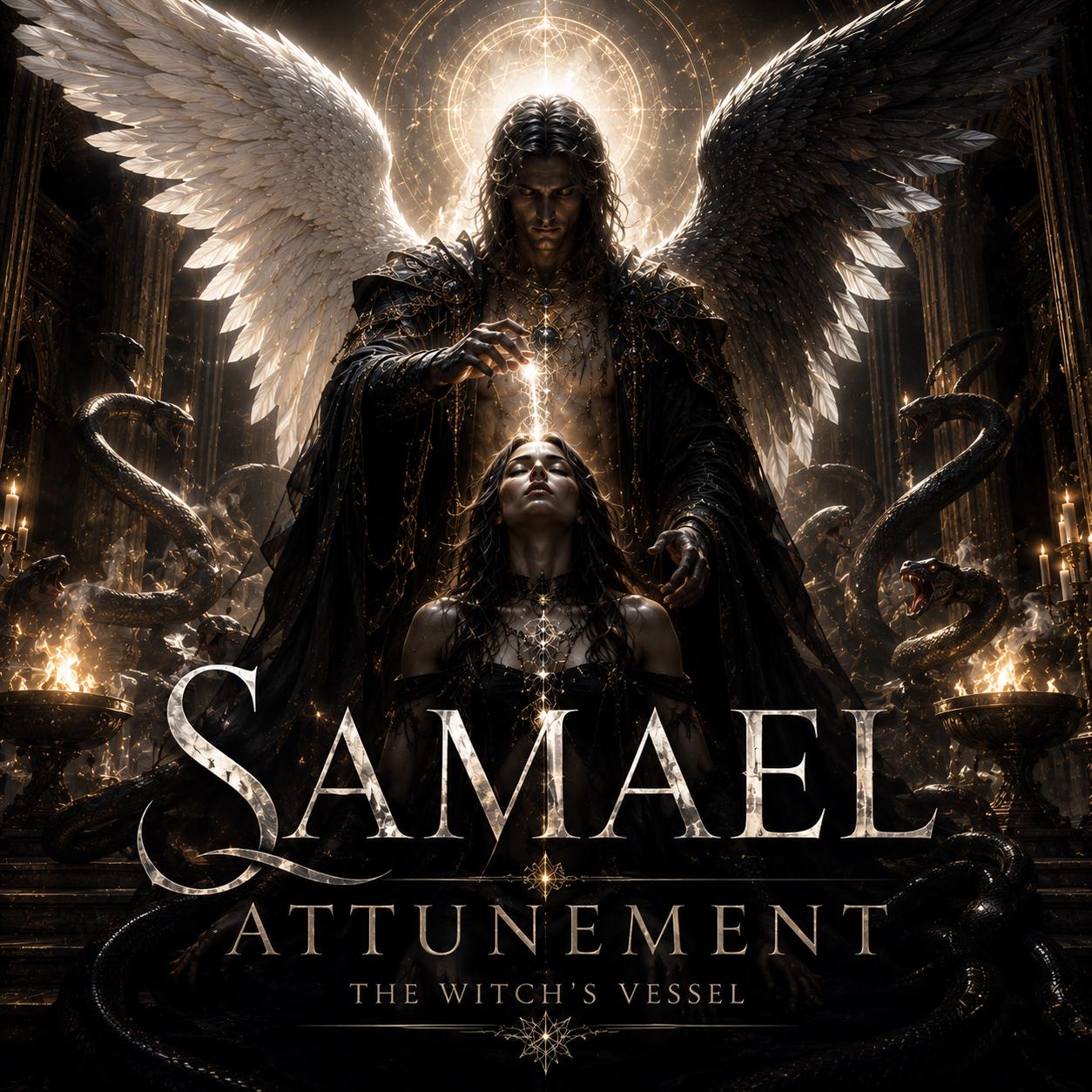 THE WITCH’S VESSEL · Samael Attunement · Venom of God Current · Shadow Transformation Energy Alignment · Divine Initiation