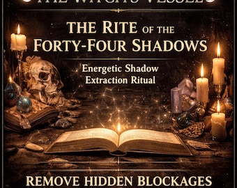 Rite of the 44 Shadows • Destiny Distortion Removal Ritual • Fate Interference Extraction • The Witch’s Vessel