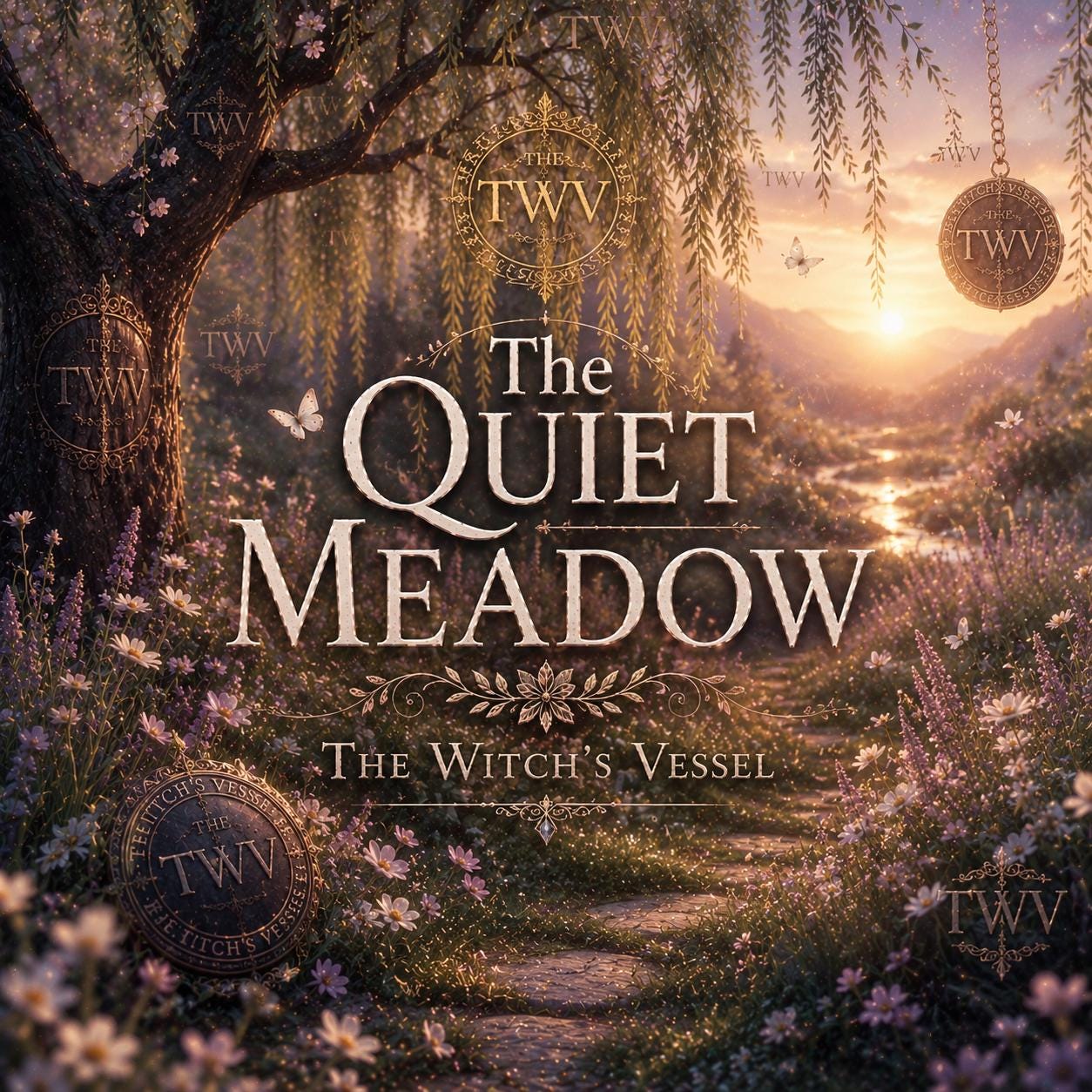 The Quiet Meadow — Ancient Grimoire Blessing — Peace & Tranquility Ritual