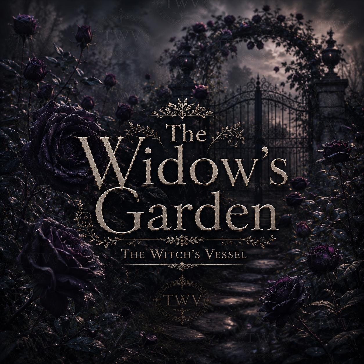 The Widow's Garden — Ancient Grimoire Ritual — Betrayal & Solitude Ceremony