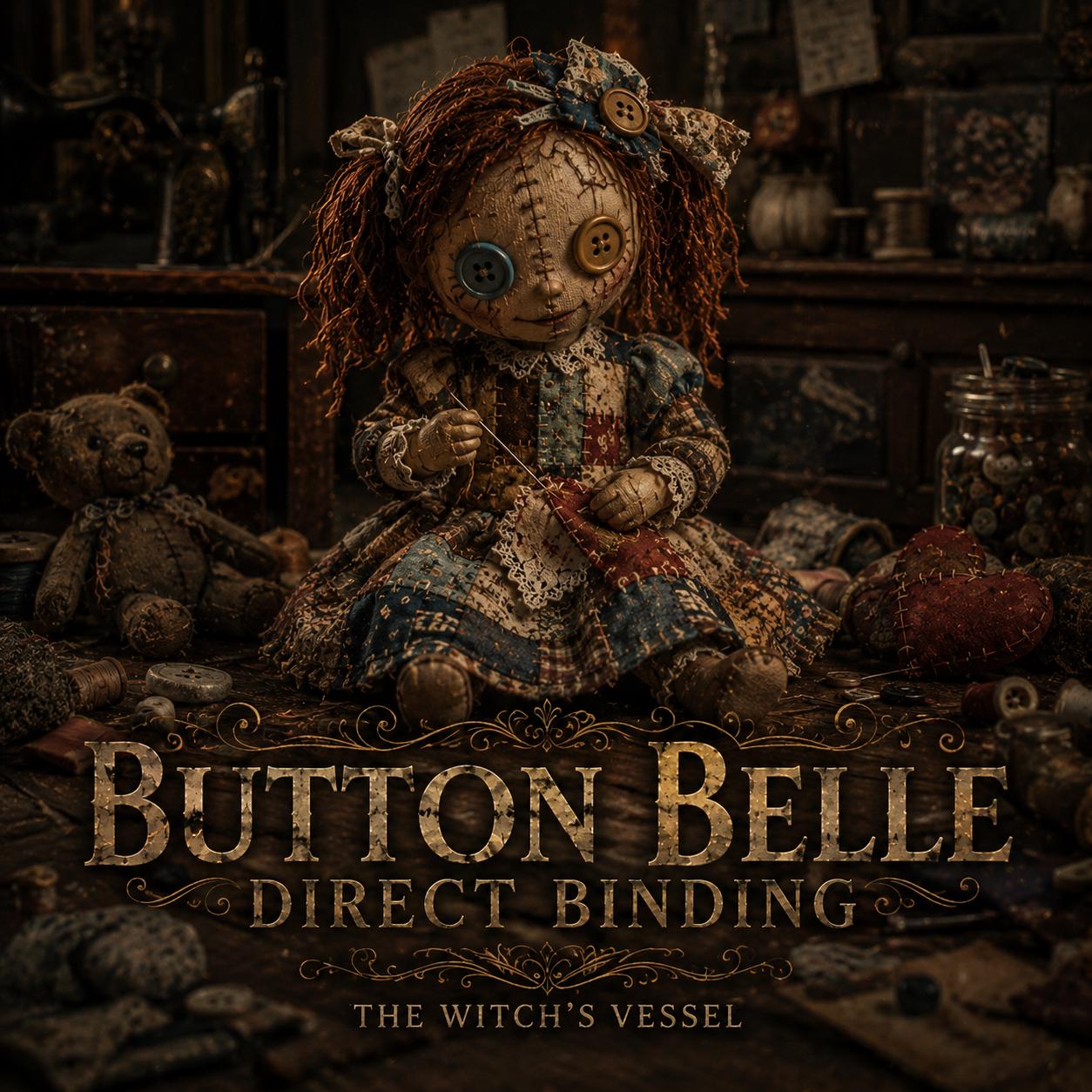 Button Belle Direct Binding — Doll Spirit Companion