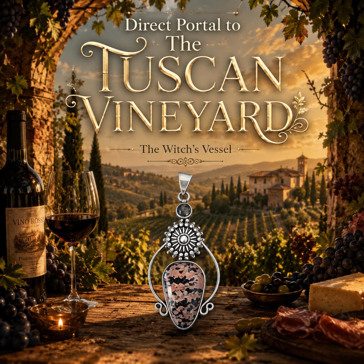 The Tuscan Vineyard — Direct Portal Pendant