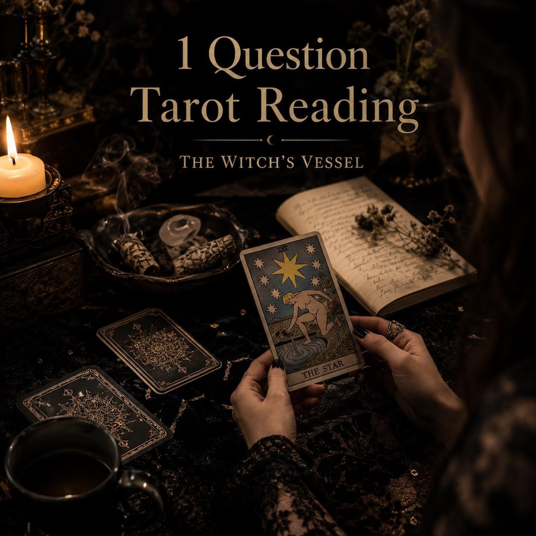 THE WITCH’S VESSEL • One Question Tarot Reading • Same Day Delivery ...