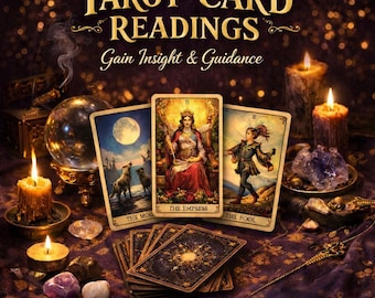 Tarot Reading • Personalized Tarot Reading for Insight, Guidance & Direction • In-Depth Divination - The Witch's Vessel