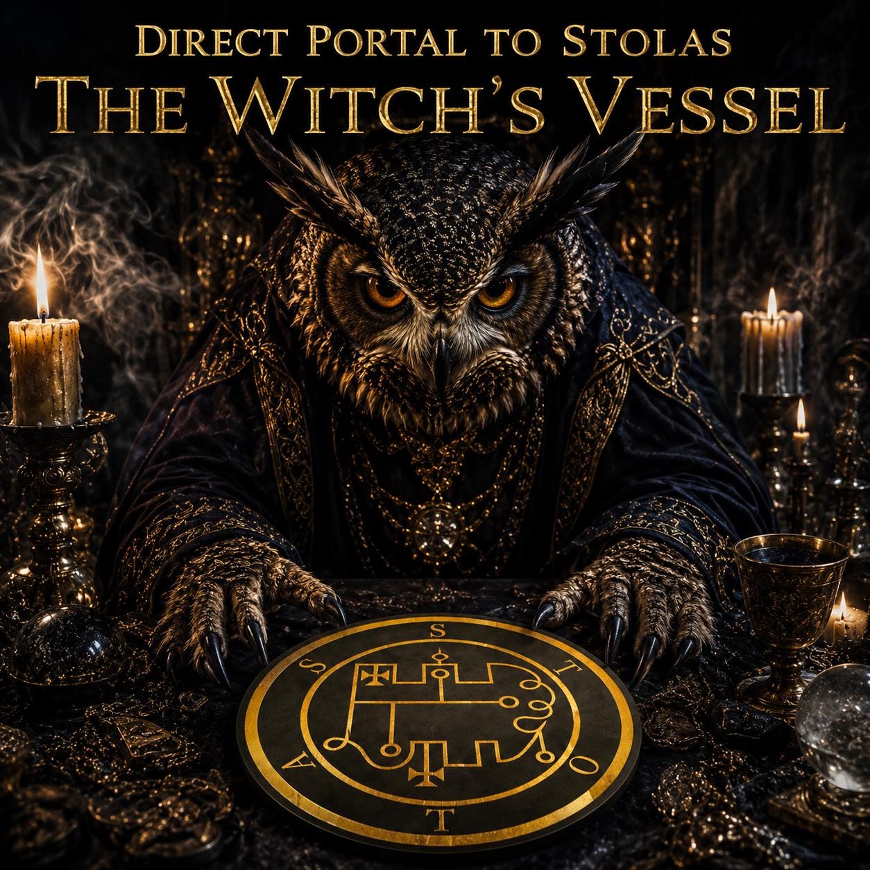 Stolas Current — Recognized Tier — Direct Portal Wooden Seal
