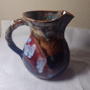 Kenneth G Merrell Art Pottery Sangria Pitcher - Stunning - Oregon Artist