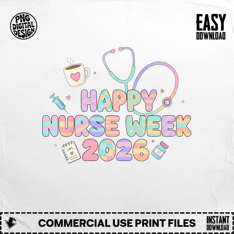 Nurses Week Digital Nurse Week 2026 Printables - Etsy