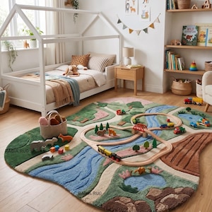 Landscape Play Rug - Etsy