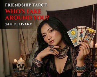 Who Is Fake? Tarot Reading | Friendship & Enemies Reading | Toxic Friend Clarity | 24H Detailed